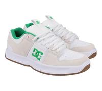 Schnürschuh DC SHOES "Lynx Zero", Herren, Gr. 11(44,5), weiß, grün, gum, Obermaterial:50.51% Leder, 39.8% Synthetikmaterial, 9.69% Microfaser;, Schuhe Schnürschuh (43390630-11) weiß, grün, gum