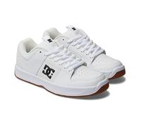 DC Shoes Lynx Zero - Leather Shoes for Men - Lederschuhe - Männer - 44.5 - Weiss,