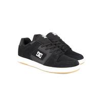 DC Shoes Manteca S - Leather Skate Shoes for Men - Leder-Skate-Schuhe - Männer - 47 - Schwarz
