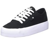Sneaker DC SHOES "Manual Platform" Gr. 5,5(36,5), schwarz-weiß (black, white) Schuhe Sneaker (83737544-5,5)