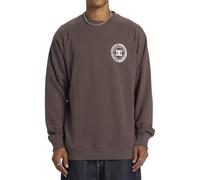DC Shoes Men's DC Corpo Raglan Crew Skateboarding Hoodie, Plum Truffle, XL