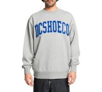 DC Shoes Men's Varsity Crew Sweatshirt, Heather Grey, XS