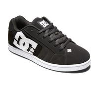 DC Shoes Sneaker Net – Leder/Textil, Gummisohle, Schwarz/Weiß, EU 40