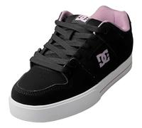 DC Shoes Pure Damen-Sneaker/Skateschuhe, Schwarz/Lavendel, Schwarz / Lavendel, 39 EU