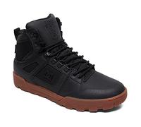 DC Shoes Pure Hi - Wasserabweisende Lederstiefel für Männer Schwarz