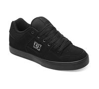 DC Shoes Sneaker Pure – Gr. 10,5 (44), Leder/Synthetik, schwarz/blau/weiß