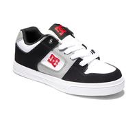 DC Shoes Sneaker Pure Leder Jungen Weiß/Schwarz/Rot Größe 32