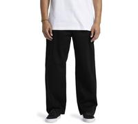 DC Shoes Worker Baggy - Chino Pants for Men - Chinohose - Männer - 30/32 - Schwarz