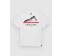 T-Shirt DC SHOES "Slathletic", Herren, Gr. M, weiß, 75% Baumwolle, 25% Baumwolle, Shirts T-Shirt (10070708-M) weiß