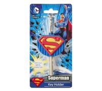 DC Superman-Logo Soft Touch PVC Schlüsselhalter