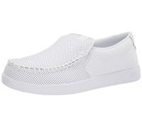 DC Villain Herren-Slipper, niedrig, lässiger Sneaker, Weiss/opulenter Garten, 44.5 EU