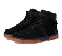 DC Woodland Herren, lässig, hohe Schneestiefel, Schwarz (Black/Gum), 44 EU