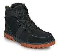 DC Woodland Herren, lässig, hohe Schneestiefel, Schwarz (Black/Gum), 44 EU