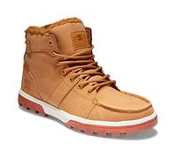 DC Woodland Herren, lässig, hohe Schneestiefel, Weizen/Dk Schokolade, 44 EU