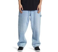 Dc Shoes Worker Baggy Carpenter Ril Jeans 32 Indigo Light