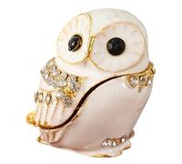 Dcaknri Sichere Schmuckvitrine aus Metall, Elegante Organizer für leicht zugänglichen Reise Schmuckkoffer