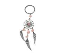 Dcfbkl Schlüsselanhänger aus Legierung, Naturstein, Flügel-Schlüsselanhänger für Männer und Frauen, Taschenanhänger, Partygeschenke, Zubehör, Charm-Schlüsselanhänger, B, One size