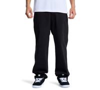 Chinos DC SHOES "Worker Relaxed", Herren, Gr. 34(L) / Länge 34(L), Länge 34, schwarz, Obermaterial: 99% Walkfrottier, 1% Elasthan;, Hosen (63180867-34) schwarz