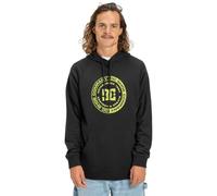Kapuzensweatshirt DC SHOES "DC Corpo Raglan", Herren, Gr. L, schwarz, 55% Baumwolle, 25% Baumwolle, 20% Polyester, Sweatshirts (32632361-L) schwarz