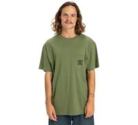 DC Star Pocket T-Shirt bronze green Herren Gr. M