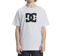 Dc DC STAR white t-shirt mit kurzen ärmel - XXL