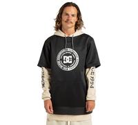 DC Dryden Shred Hoodie black Herren Gr. M
