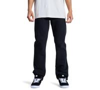 Straight-Jeans DC SHOES "Straight", Herren, Gr. 32(M) / Länge 32(M), Länge 34, schwarz tint, Obermaterial: 75% Walkfrottier, 25% Walkfrottier;, Jeans Straight-Jeans (12092643-32) schwarz tint