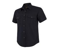 Dctop Herren Hemd Hemd Herren Kurzarm Herrenhemden Pure Kurzarmhemd Hemden Regular Fit Herrenhemd Freizeit (Schwarz 4# 3XL)