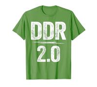 DDR 2.0 Shirt Retro Vintage Spaß Sarkasmus Lustiges Satire T-Shirt