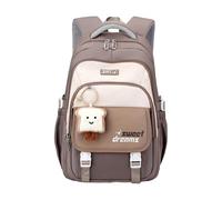Ddujbtp 2025 Modischer, adretter Rucksack, einfacher Rucksack, Schulrucksack, Laptop-Tasche, lässiger Tagesrucksack, Arbeit, Pendler, Reisetasche, Geschenke, khaki, Taschen-Organizer