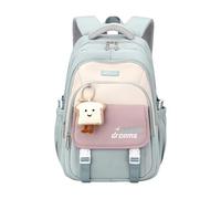 Ddujbtp 2025 Modischer, adretter Rucksack, einfacher Rucksack, Schulrucksack, Laptop-Tasche, lässiger Tagesrucksack, Arbeit, Pendler, Reisetasche, Geschenke, grün, Taschen-Organizer