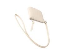 Ddujbtp Reise-Geldbörse, kleine Umhängetasche, Leder, Brustbeutel, Schlüssel, Lippenstift, Kopfhörer, Aufbewahrungstasche für Damen, beige, Taschen-Organizer