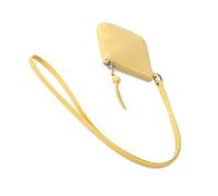 Ddujbtp Reise-Geldbörse, kleine Umhängetasche, Leder, Brustbeutel, Schlüssel, Lippenstift, Kopfhörer, Aufbewahrungstasche für Damen, gelb, Taschen-Organizer