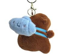 Ddujbtp Zen Capybara Plüsch-Schlüsselanhänger, Taschenanhänger, Taschendekoration, Handtaschen-Zubehör, symbolisiert Frieden und Glück für das neue Jahr, 10 Stil, Taschen-Organizer