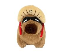 Ddujbtp Zen Capybara Plüsch-Schlüsselanhänger, Taschenanhänger, Taschendekoration, Handtaschen-Zubehör, symbolisiert Frieden und Glück für das neue Jahr, 13 Stil, Taschen-Organizer