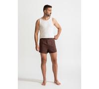 De IONESCU Das Boxershorts „Kiez“ aus 100% Leinen Braun S
