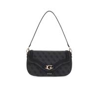 Guess Schultertasche Dea Flap Lederimitat 29 cm Anthrazit (Coal Logo)