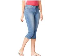 DeaAmyGline 3/4 Jeans Damen Sommer, Capri Jeans Damen Stretch Dreiviertel Jeanshose High Waist Caprihose Slim Fit Kurze Denim Hose Leggings Sommerhose Jeans Sommerjeans Jeans Hosen