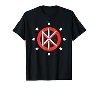 Dead Kennedys Classic DK Logo with Stars Vintage Punk Band T-Shirt