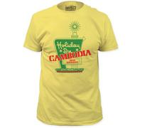 Dead Kennedys - Holiday In Cambodia Adult T-Shirt, Medium, Yellow