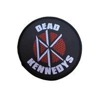 Dead Kennedys Logo Aufnäher DK Patch Gewebt & Lizenziert !!