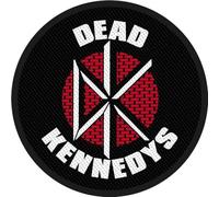 Dead Kennedys Aufnäher mit Stoff-Logo, Einheitsgröße, Schwarz