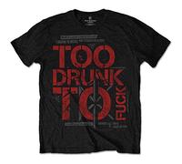 Dead Kennedys - T-Shirt # Xxl Grey Unisex # Too Drunk