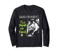 Dead Kennedys Too Drunk to F^k Vintage Punk Rock Band Langarmshirt