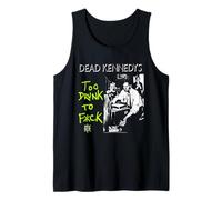 Dead Kennedys Too Drunk to F^k Vintage Punk Rock Band Tank Top