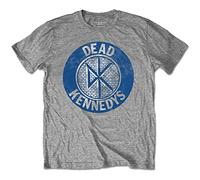 Dead Kennedys - Vintage Circle T-Shirt, Farbe: Grau, Größe: M