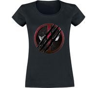 Deadpool 3 - Logo T-Shirt schwarz in XL