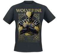 Deadpool 3 - Wolverine Männer T-Shirt schwarz M 100% Baumwolle Fan-Merch, Filme, Superhelden