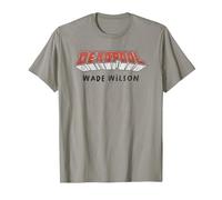 Deadpool Aka Wade Wilson T-Shirt, Herren, Schiefergrau, XL