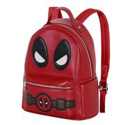 Deadpool Chibi-Heady Rucksack, Rot, 24,5 x 29 cm, Kapazität 8 L